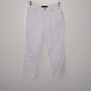 Gloria Vanderbilt White Jeans